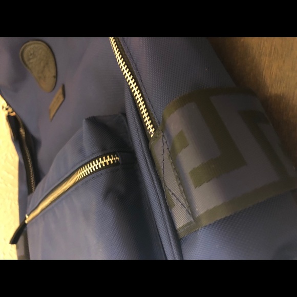 versace dylan blue backpack set